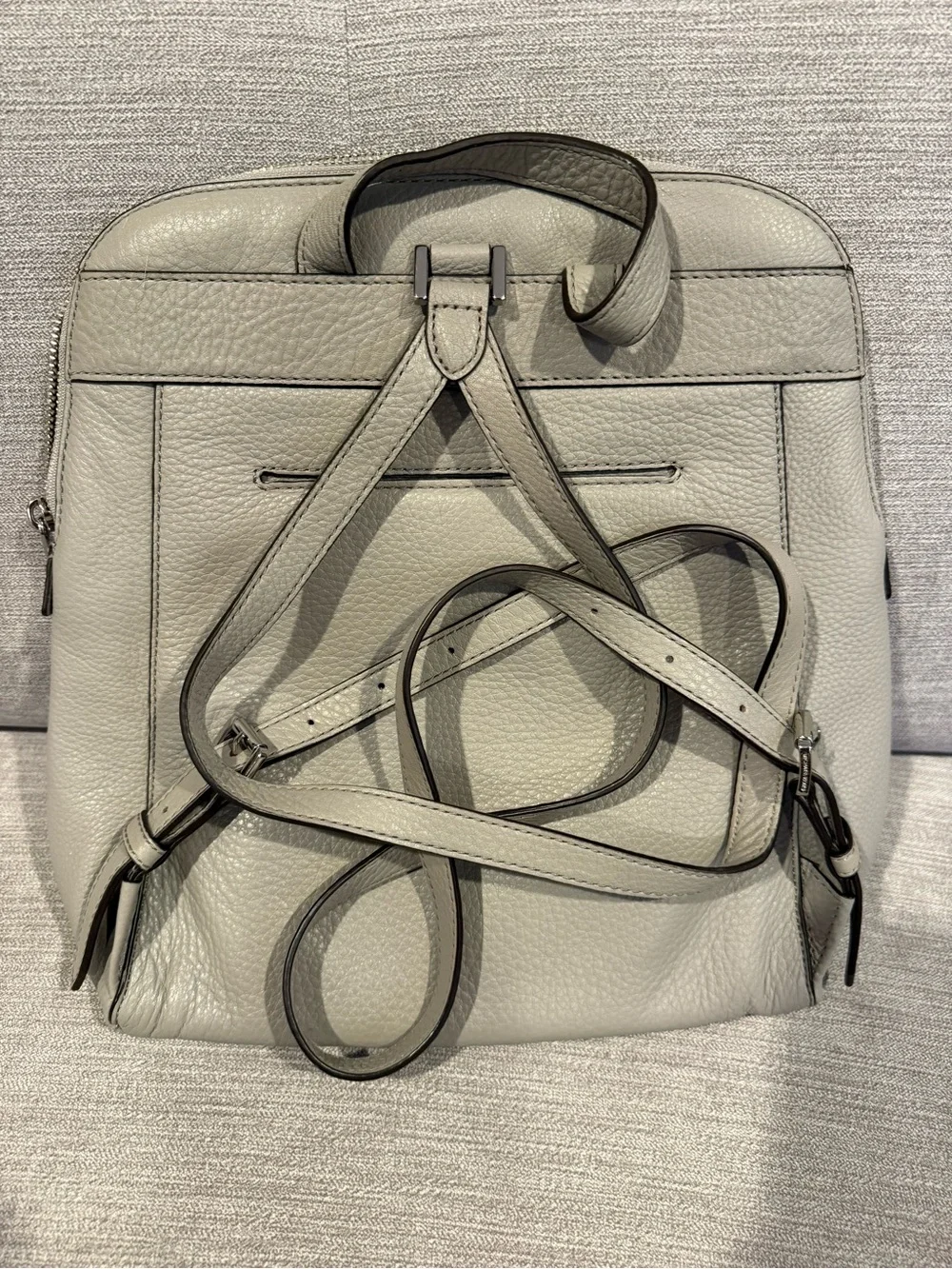 MICHAEL KORS Pebbled Leather Backpack